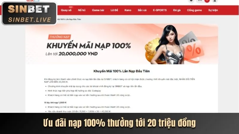 Khuyến mãi chào mừng thành viên mới tại 888new.com